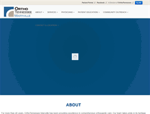 Tablet Screenshot of mocortho.com